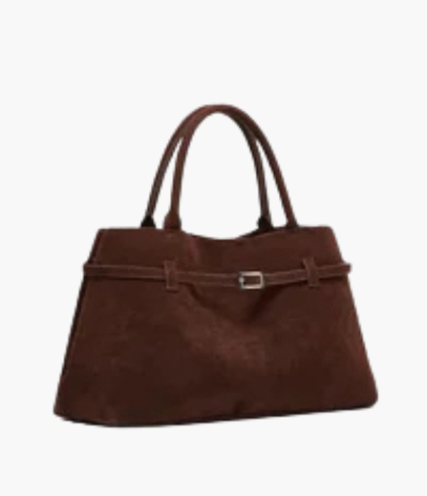 Suede Tote