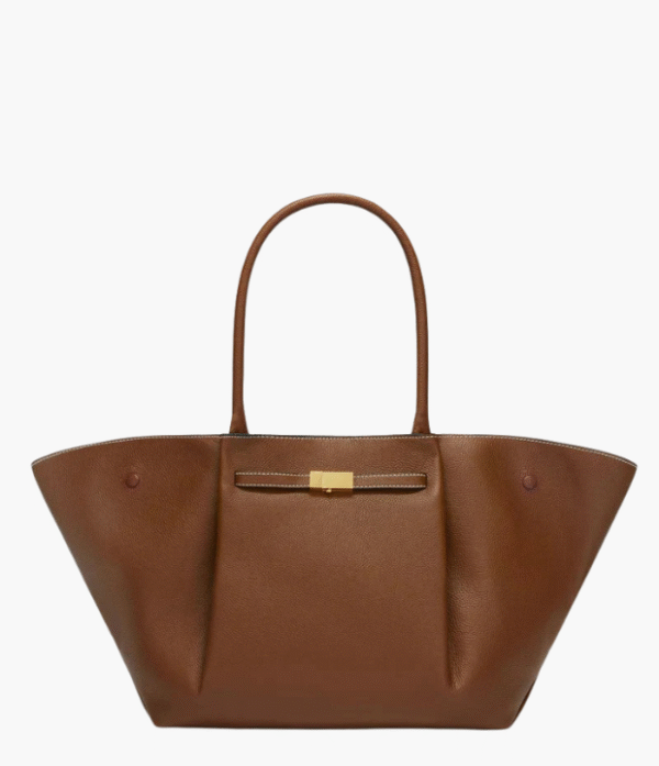 BROWN Marbel Tote