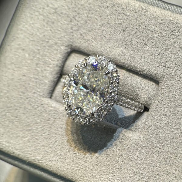 Sterling Silver Engagement Ring