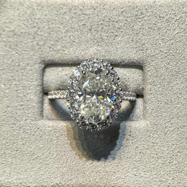 Sterling Silver Engagement Ring