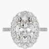 Sterling Silver Engagement Ring