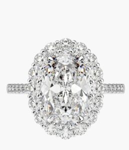 Sterling Silver Engagement Ring