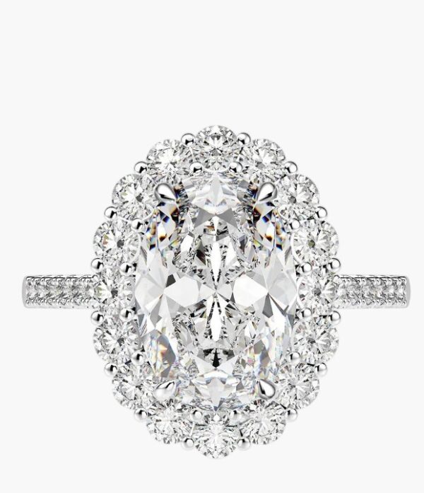Sterling Silver Engagement Ring
