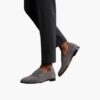 Mens Leather Seude Loafers