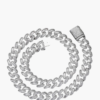 Diamond-shaped necklace
