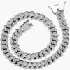 Diamond-shaped necklace