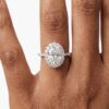 Sterling Silver Engagement Ring