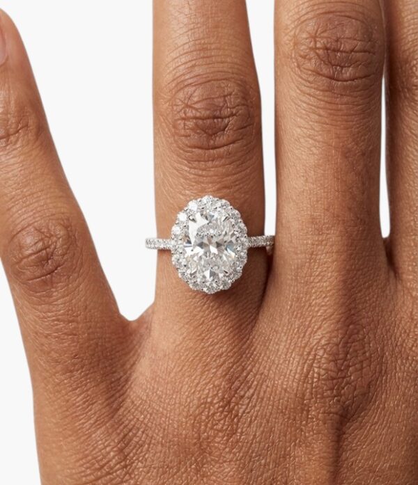 Sterling Silver Engagement Ring