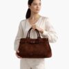 Mary Suede Tote Bag