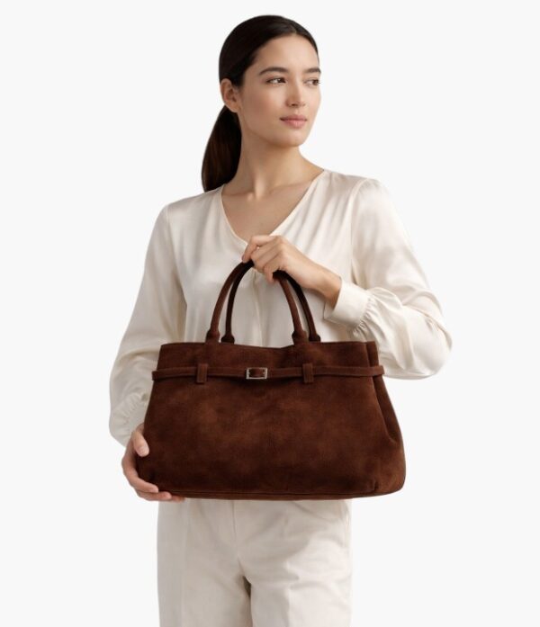 Mary Suede Tote Bag