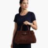 Mary Suede Tote Bag