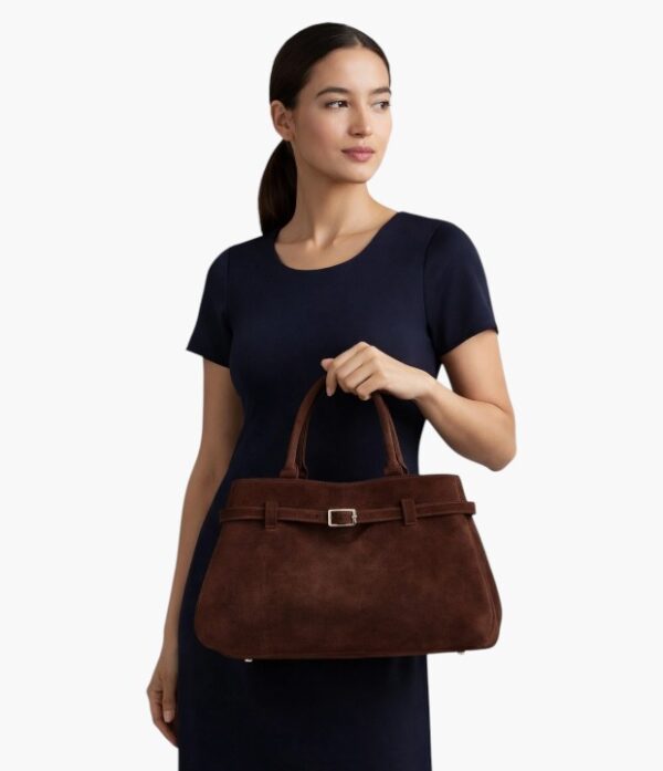 Mary Suede Tote Bag