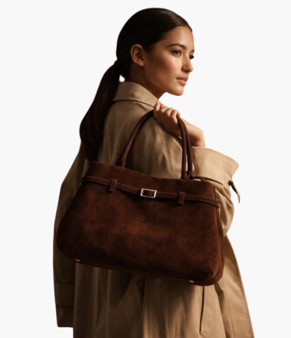Mary Suede Tote Bag