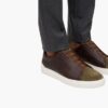 Genuine Leather Casual Men's Sneakers