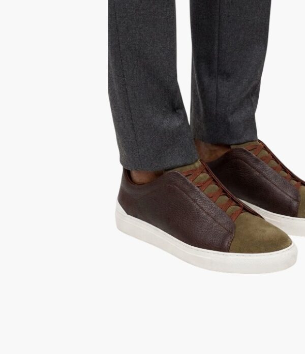Genuine Leather Casual Men's Sneakers