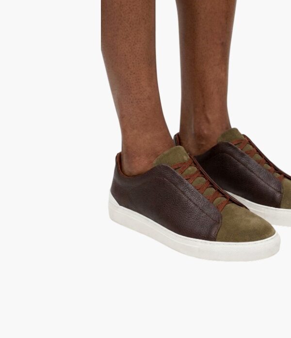 Genuine Leather Casual Men's Sneakers
